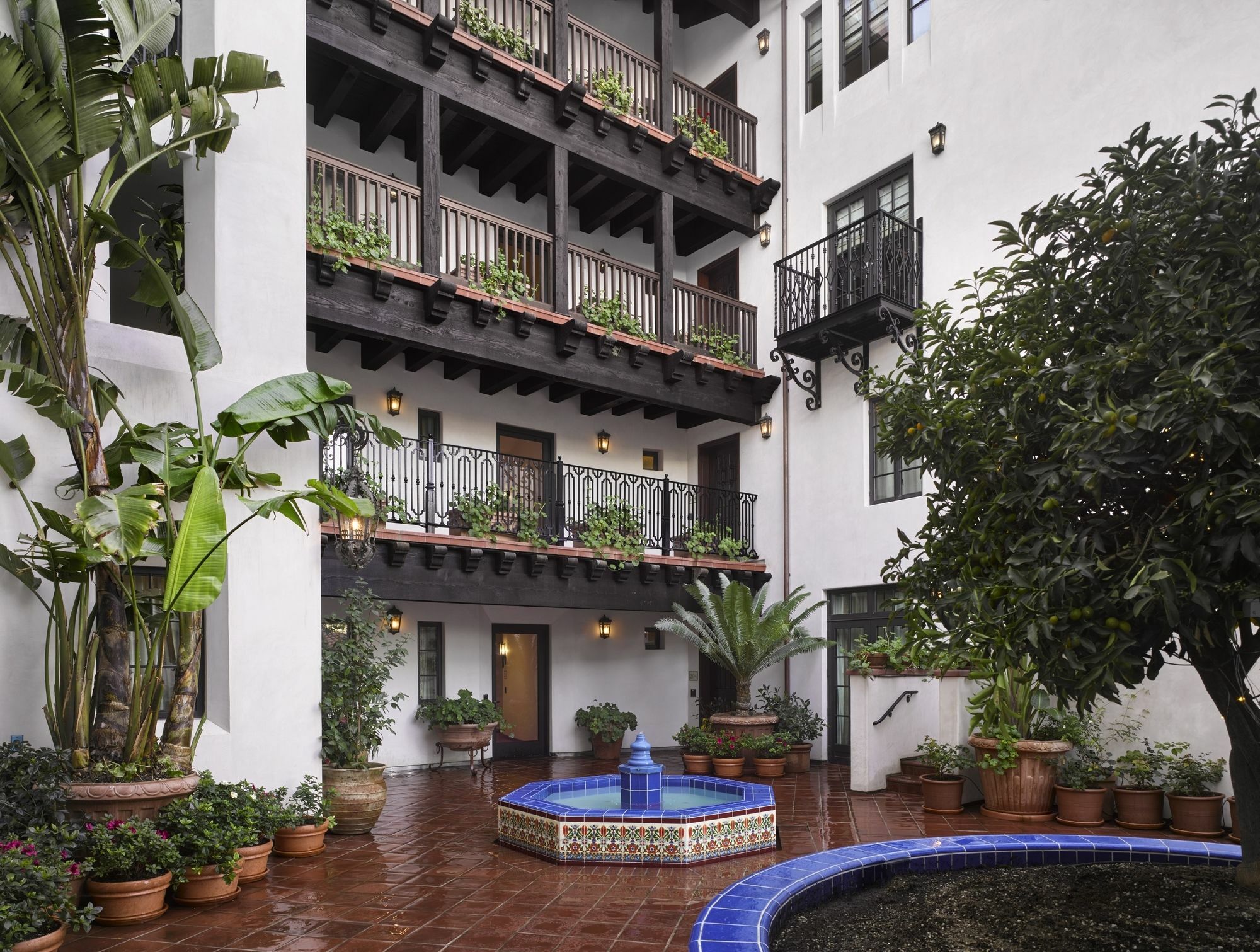 Hotel Plaza la Reina Los Angeles Exterior foto